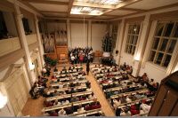 Pohled z galerie velkého sálu